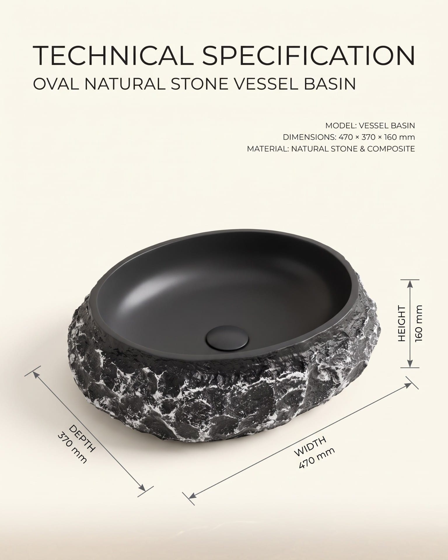 Onyx Table Top Wash Basin thumbnail 5