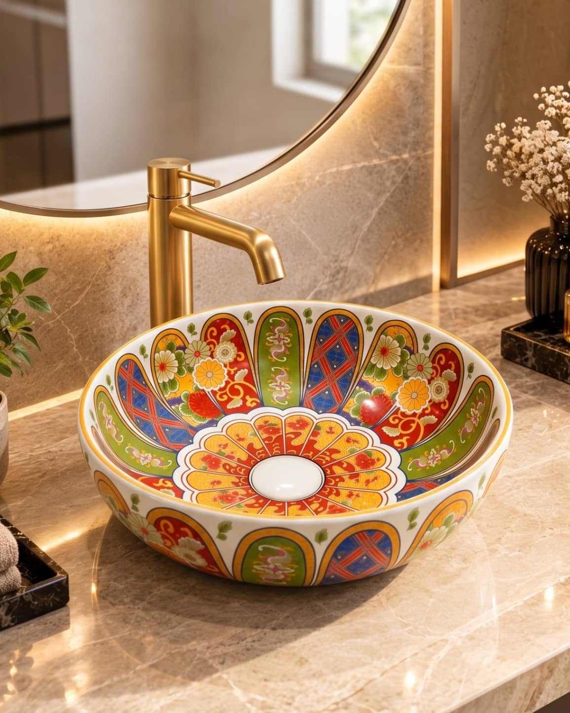 Tangier Table Top Wash Basin thumbnail 4